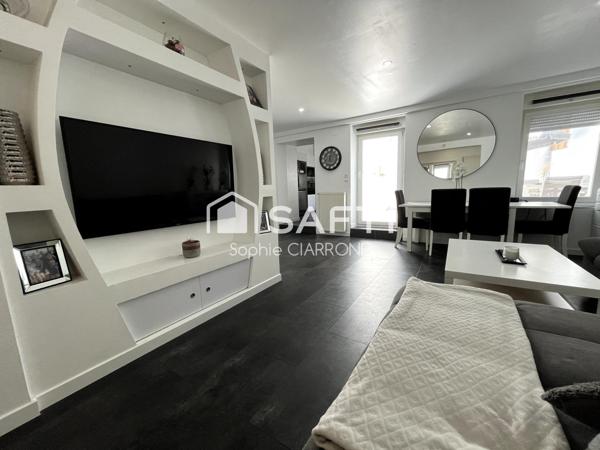 TRÈS JOLI APPARTEMENT RÉNOVÉ 85M2 AVEC UNE BELLE TERRASSE COSY DE 21M2 + DÈPENDANCE