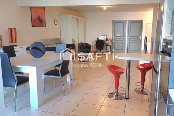 Magnifique T3 79m² au coeur de Canet village, jolie terrasse