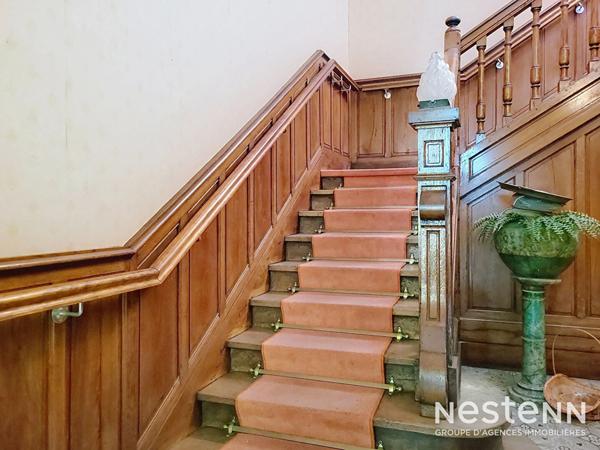 A Vendre Appartement de caractère de 144 m² dans une maison de Maître au coeur du centre historique d'Hendaye