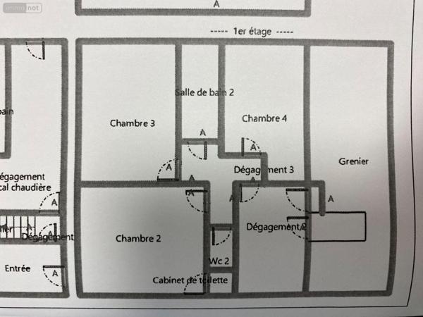 Maison à vendre à Buzançais dans l'Indre (36500), ref : 1047872