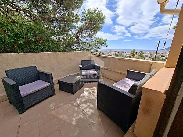 APPARTEMENT 2/3 PIECES DE 61.58 m2, VUE MER