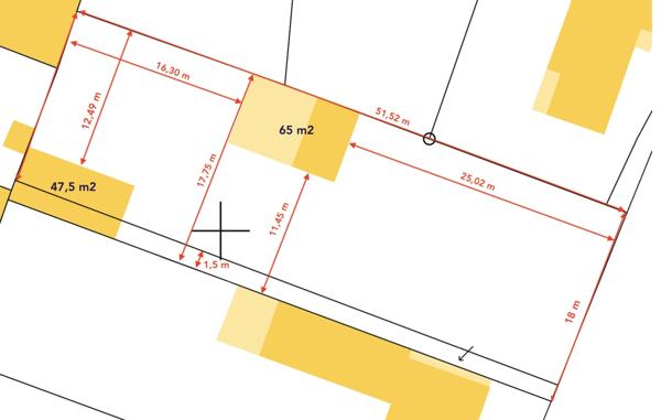 Longeville-sur-Mer (85560) Terrain constructible viabilisé de 888 m² situé en plein cœur de Longeville-sur Mer,