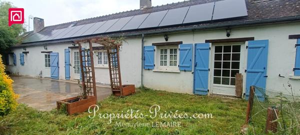 Maison - 2 chambres - Jardin - Dépendances - Proche Nonancourt