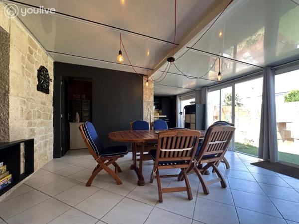 Maison de vacances avec piscine et studio La Chaume