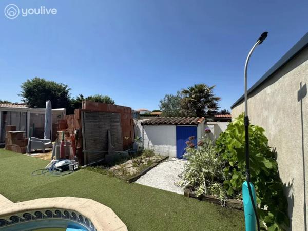 Maison de vacances avec piscine et studio La Chaume