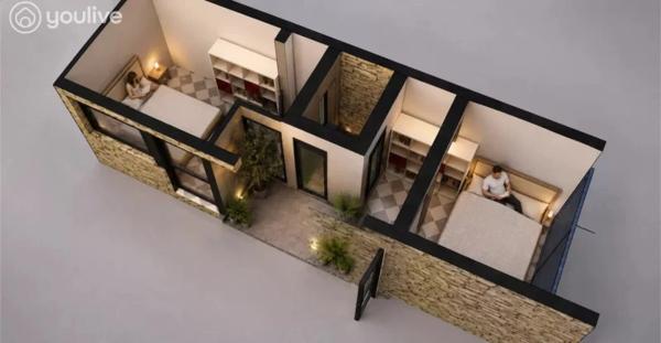 Maison de vacances avec piscine et studio La Chaume