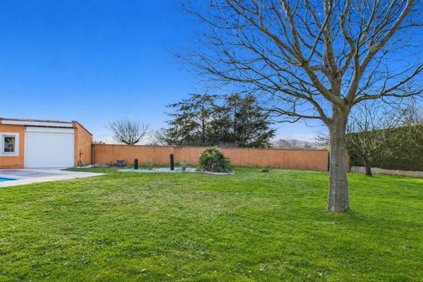 MAISON D'ARCHITECTE DE 170M² SUR PARCELLE 1158M² SITUEE SECTEUR PRISE BOURG LES VALENCE 26500