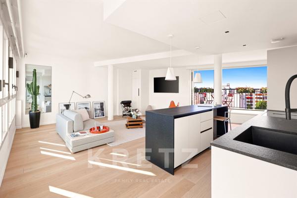 Penthouse d'exception climatisé avec vue panoramique sur Paris