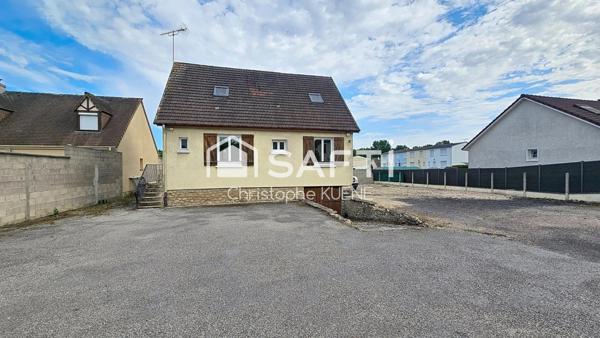 maison de 63m2 lumineuse-3 chambres-sous sol total