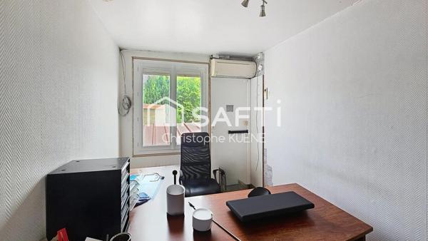 maison de 63m2 lumineuse-3 chambres-sous sol total