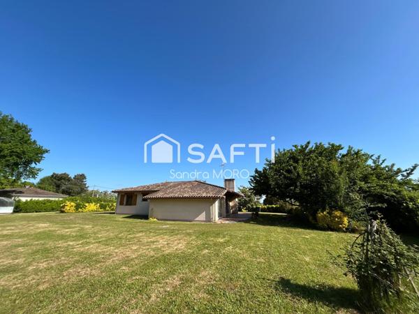 Maison de plain-pied avec 3 chambres