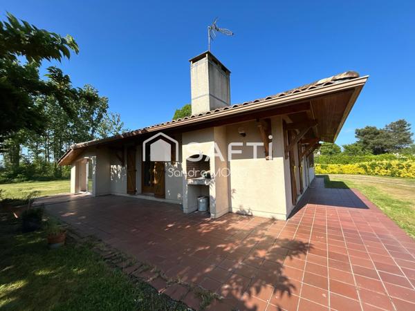 Maison de plain-pied avec 3 chambres