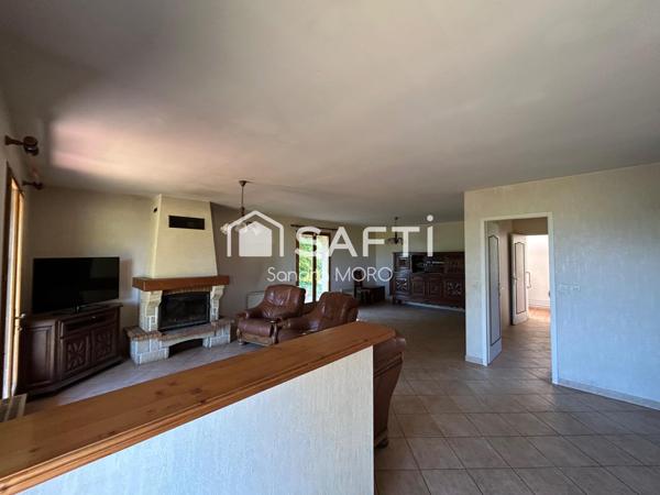 Maison de plain-pied avec 3 chambres