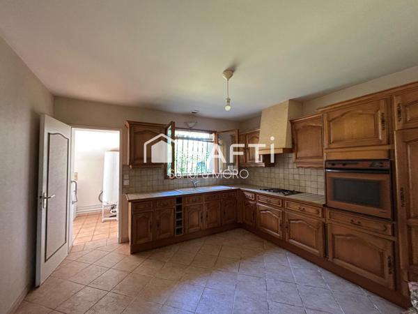 Maison de plain-pied avec 3 chambres