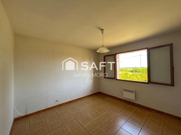 Maison de plain-pied avec 3 chambres