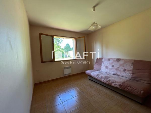 Maison de plain-pied avec 3 chambres