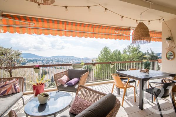 Appartement F3 à vendre  3 pièces - 59,13 m2 NICE - 06