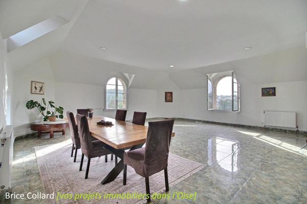 60100 CREIL Appartement 3 chambres et bureau vue Oise, à 5' de la gare