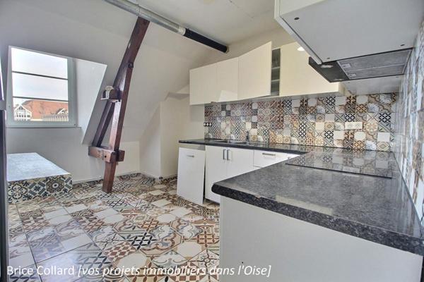 60100 CREIL Appartement 3 chambres et bureau vue Oise, à 5' de la gare