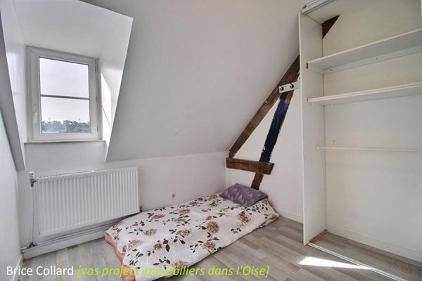 60100 CREIL Appartement 3 chambres et bureau vue Oise, à 5' de la gare