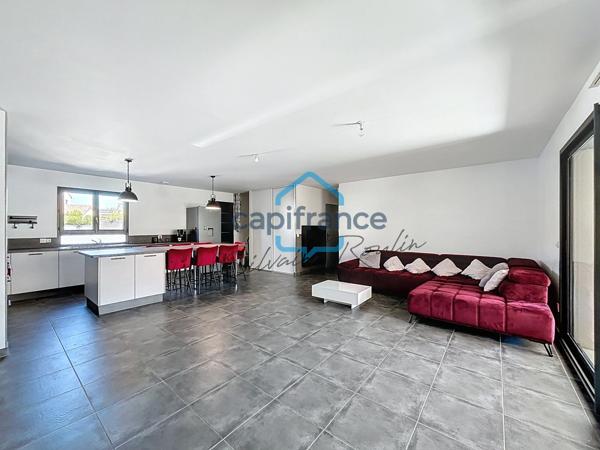 PIERRELATTE – FERME BAUMET | Villa de plain-pied de 107 m², 4 chambres, DPE A et superbe terrasse couverte de 50 m²