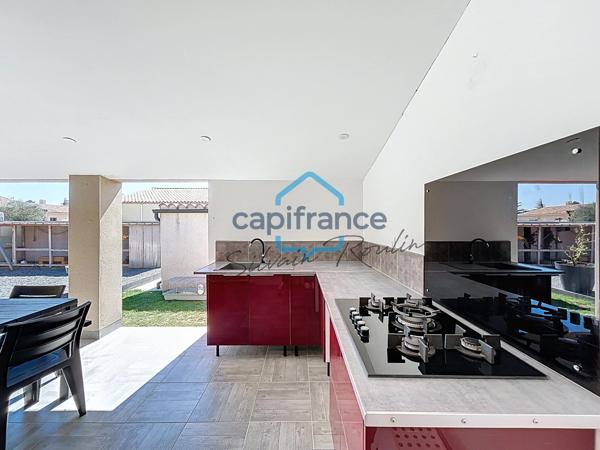PIERRELATTE – FERME BAUMET | Villa de plain-pied de 107 m², 4 chambres, DPE A et superbe terrasse couverte de 50 m²