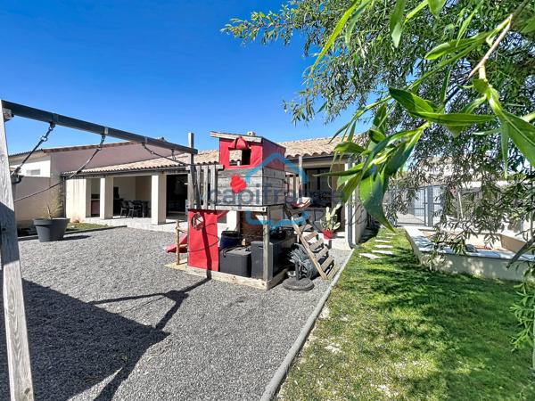 PIERRELATTE – FERME BAUMET | Villa de plain-pied de 107 m², 4 chambres, DPE A et superbe terrasse couverte de 50 m²