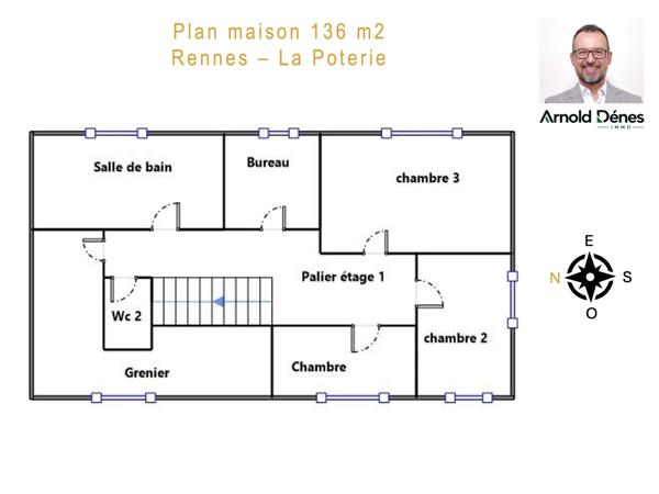 Maison familiale lumineuse avec vie de plain-pied possible - proche toutes commodités