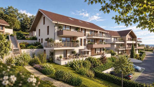 POISY – T3 65 m² – BALCON & VUE MONTAGNES