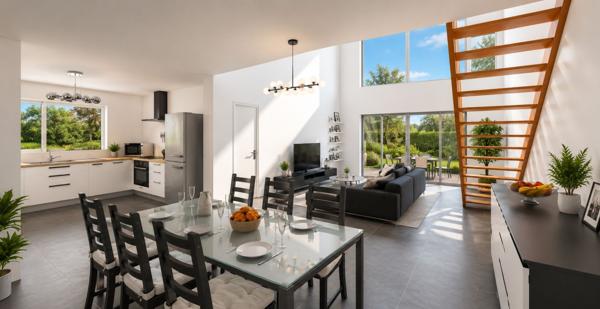 Terrain + Maison à vendre 5 pièces - 153 m²