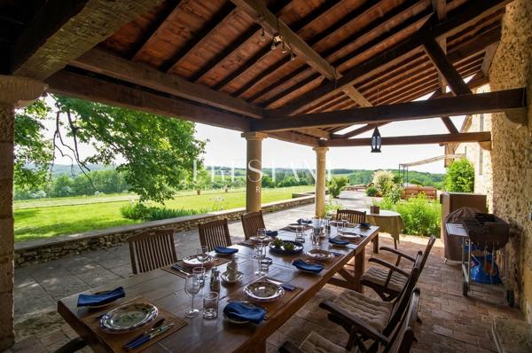 Une chartreuse au coeur de 45 hectares, vue somptueuse, entre Bergerac et Sarlat, BERGERAC