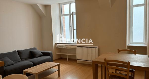 Location Studio meublé 23.87 m² - Rennes 35000