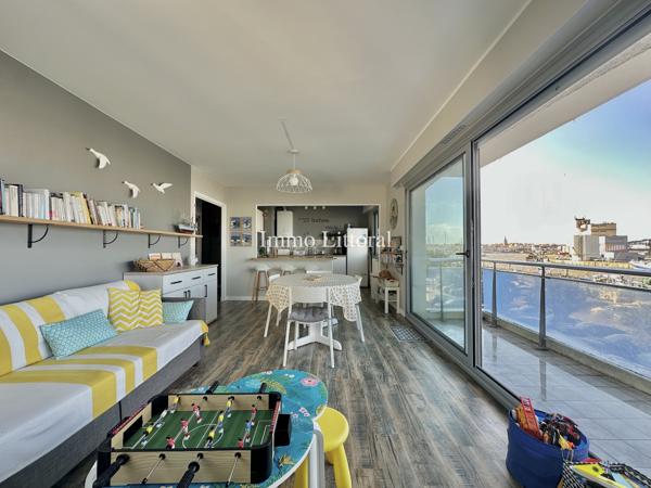 Vue Port Unique T3 avec Cave et Parking Les Sables d'Olonne (85100)
