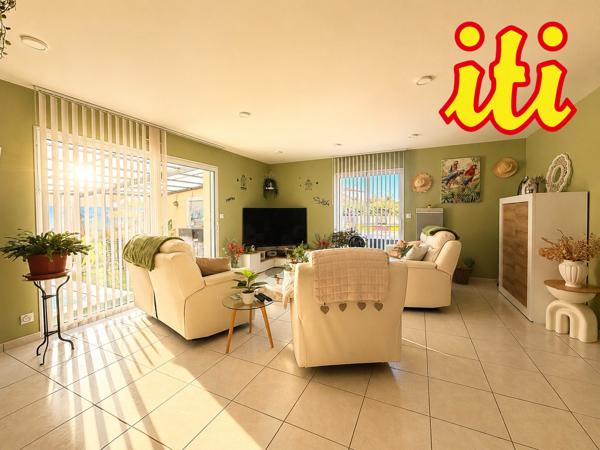 Plain pied  3 chambres
