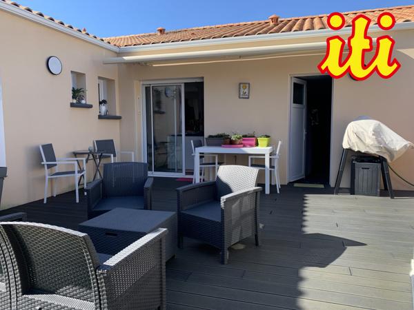 Plain pied  3 chambres
