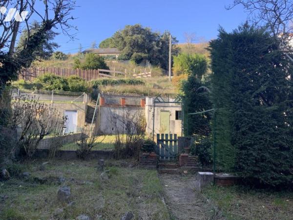Maison 86 m² – Jardin + grand garage 45 m² – Fort potentiel