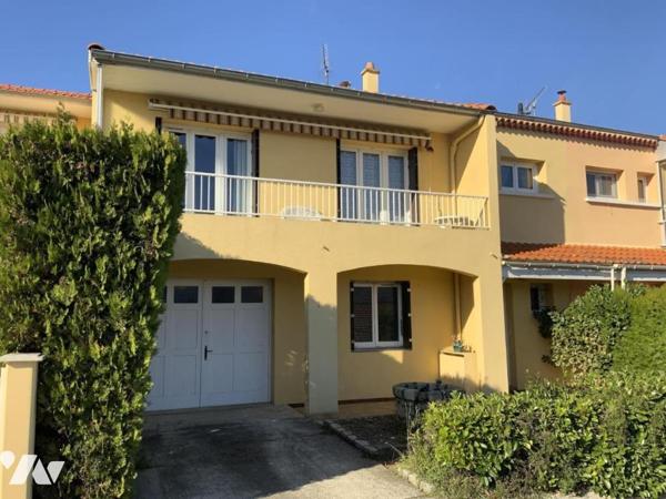 Maison 86 m² – Jardin + grand garage 45 m² – Fort potentiel