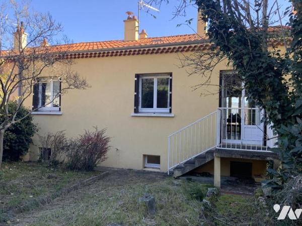 Maison 86 m² – Jardin + grand garage 45 m² – Fort potentiel