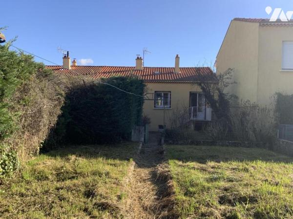 Maison 86 m² – Jardin + grand garage 45 m² – Fort potentiel