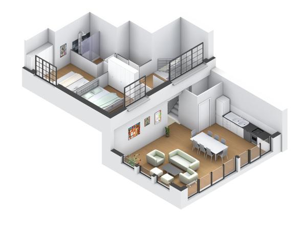 Concarneau Face Mer – Le Cabellou “Renaissance” pour cette bâtisse Art Déco (T3 Duplex de 88 m²)