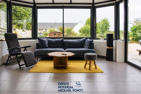À VENDRE - PROPRIÉTÉ EN PIERRE vie de plain-pied À PROXIMITÉ DE COUTAINVILLE
152 m² habitables...