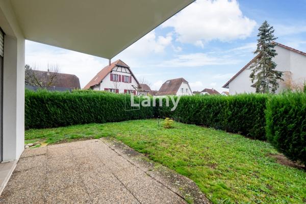 Appartement 2 pièces en rdj avec garage