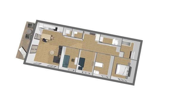 Appartement à vendre 5 pièces 96 m² Châtenay-Malabry