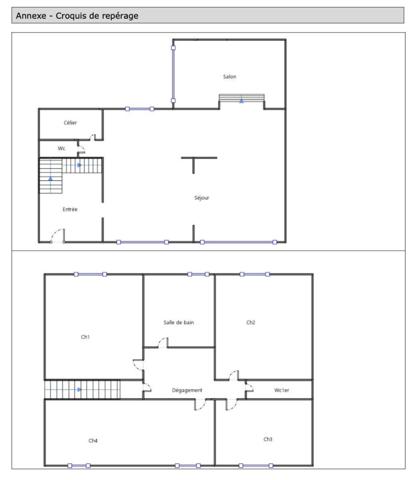 Maison meublé - balcon - terrasse - jardin