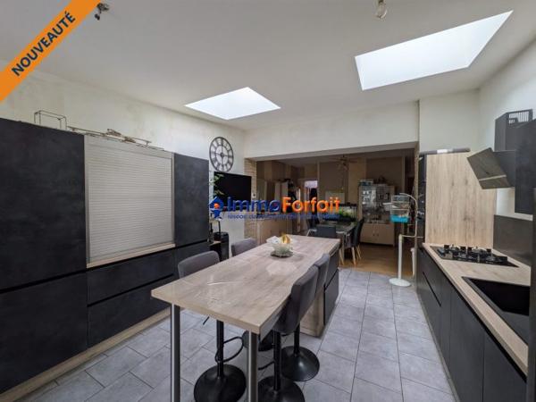 Maison mitoyenne 2 côtés Carvin EPINOY / VIEUX CHATEAU 120 m²