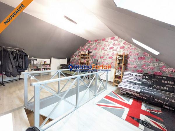 Maison mitoyenne 2 côtés Carvin EPINOY / VIEUX CHATEAU 120 m²