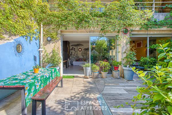 Ecrin de verdure haut en couleur aux portes d’Avignon