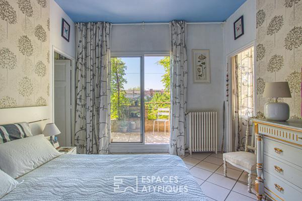 Ecrin de verdure haut en couleur aux portes d’Avignon