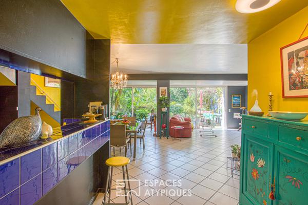 Ecrin de verdure haut en couleur aux portes d’Avignon