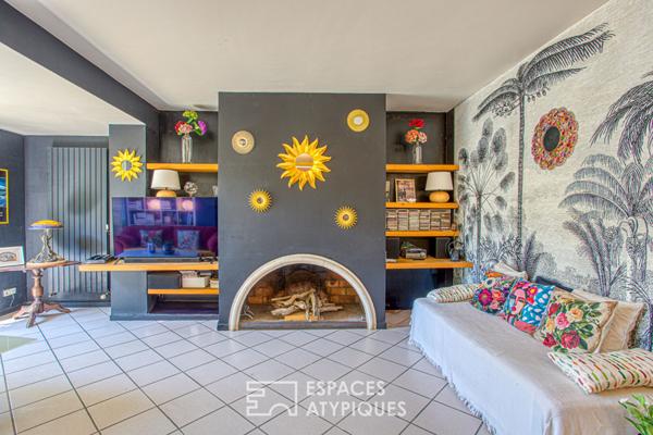 Ecrin de verdure haut en couleur aux portes d’Avignon